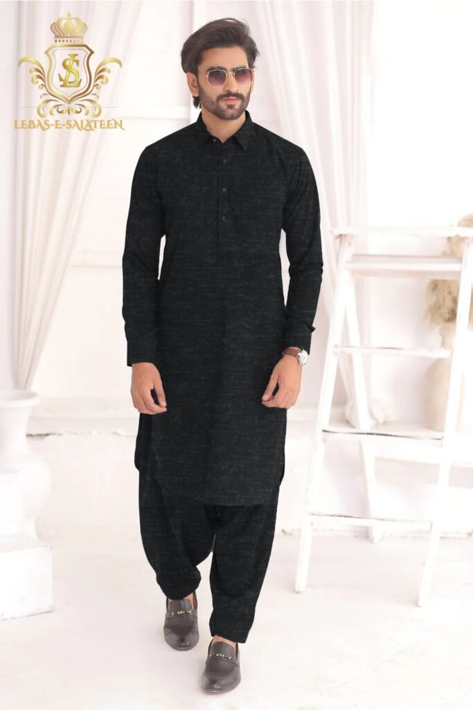 Charcoal Shalwar Kameez